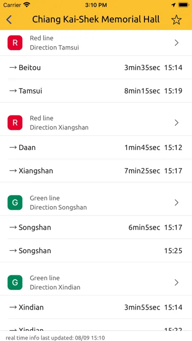 TransTaiwan: 雙鐵/捷運 時刻表 路徑規劃 स्क्रीनशॉट