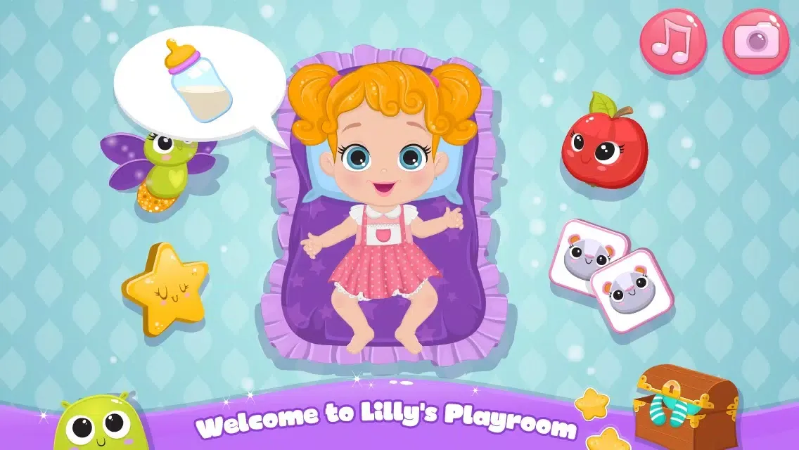 Capturas de pantalla de Baby Lilly's Loving Care & Games