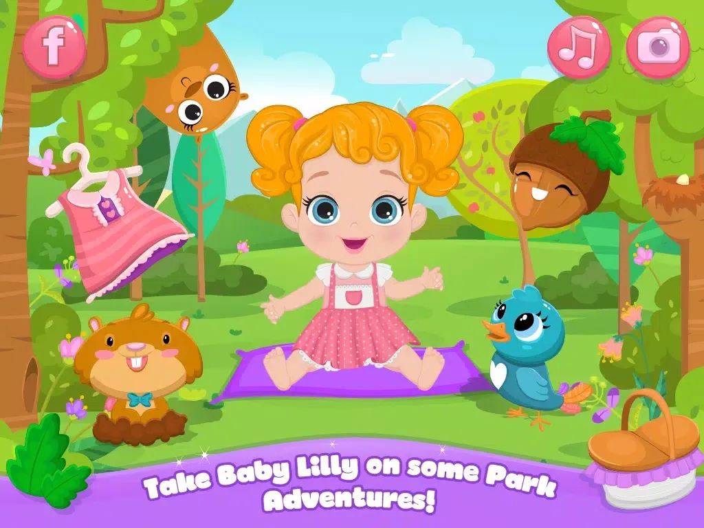 Baby Lilly's Park Adventure iPad  स्क्रीनशॉट