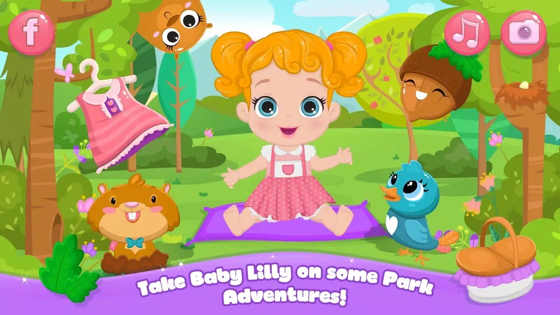 Baby Lilly's Park Adventure स्क्रीनशॉट