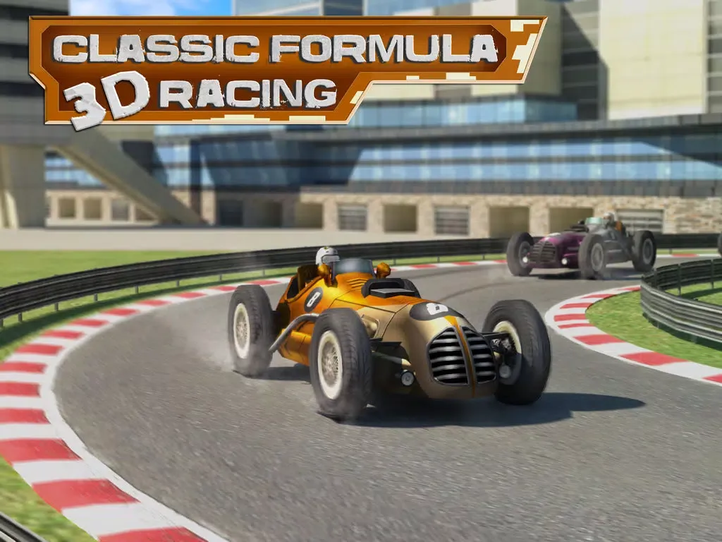 Ảnh chụp màn hình của Classic Formula 3D Racing iPad 