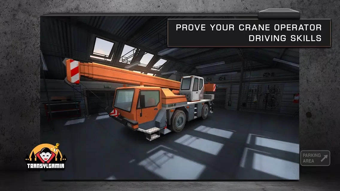 Construction Crane 3D Parking - Realistic Driving Simulator Screenshots