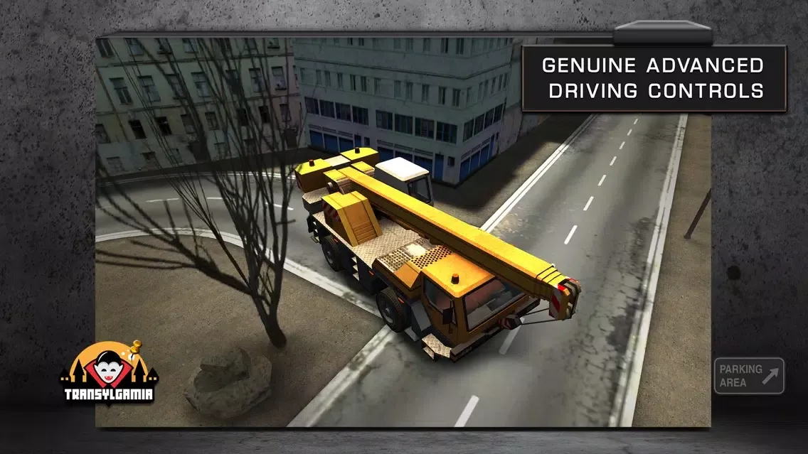 Construction Crane 3D Parking - Realistic Driving Simulator Screenshots