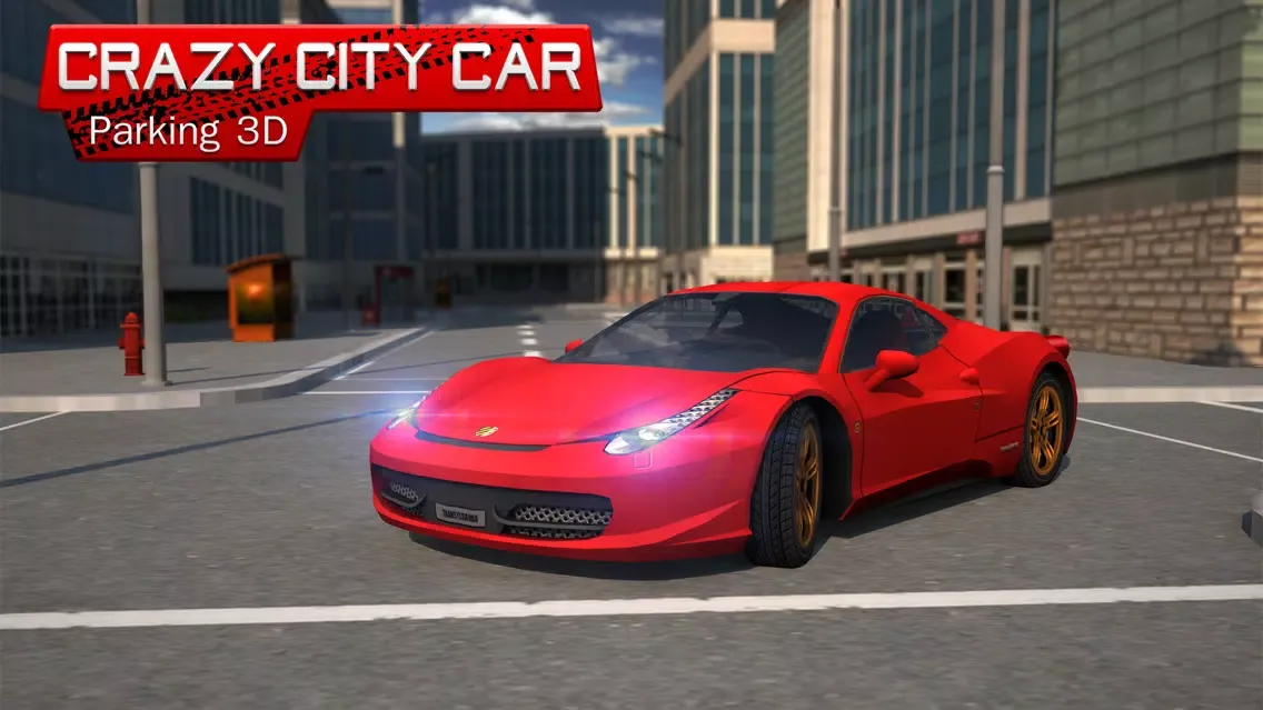Tangkapan layar Crazy City Car Parking 3D