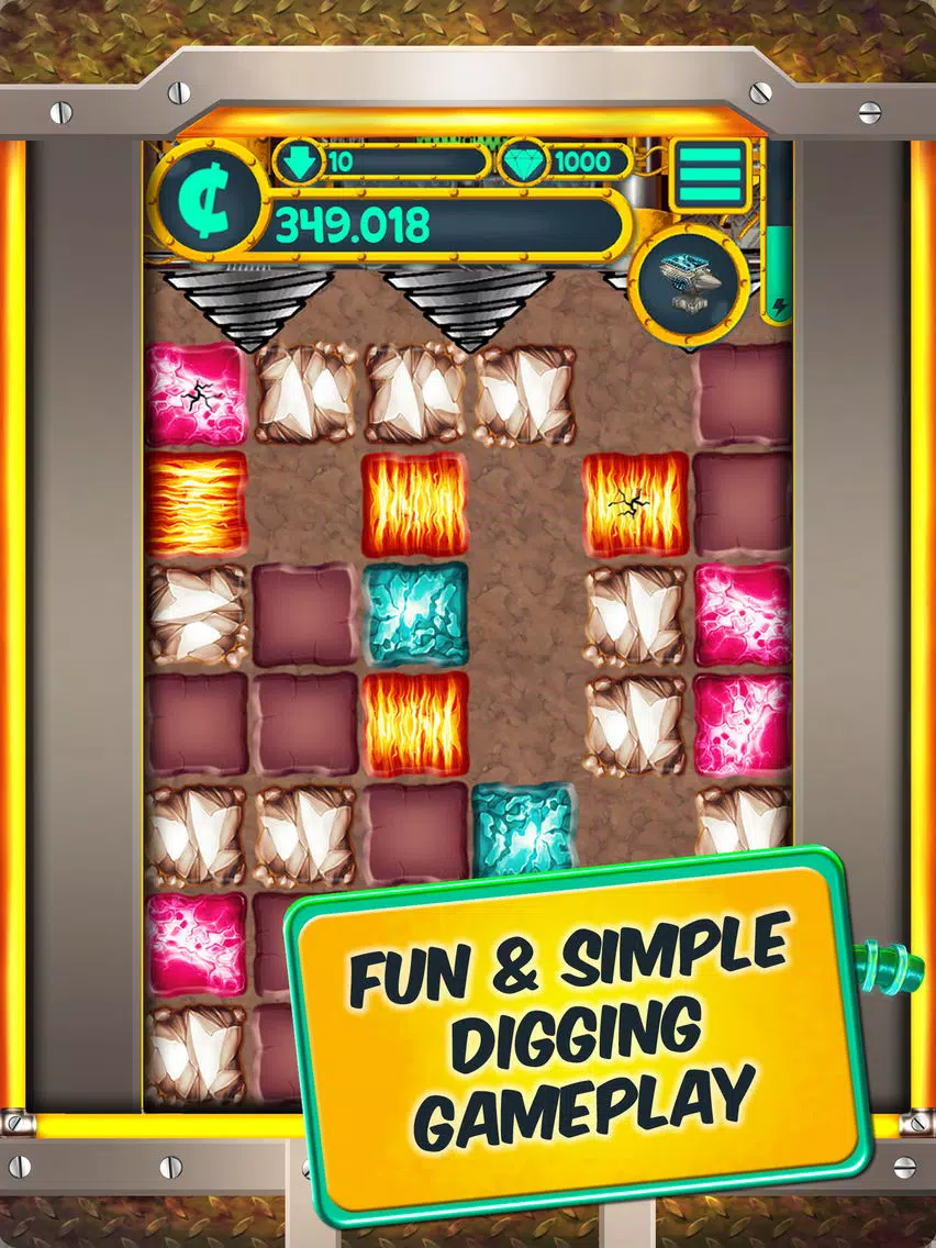تصاویر Digger: Race to the Core iPad 