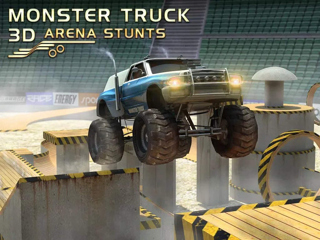 Zrzuty ekranu Monster Truck 3D Arena Stunts iPad 