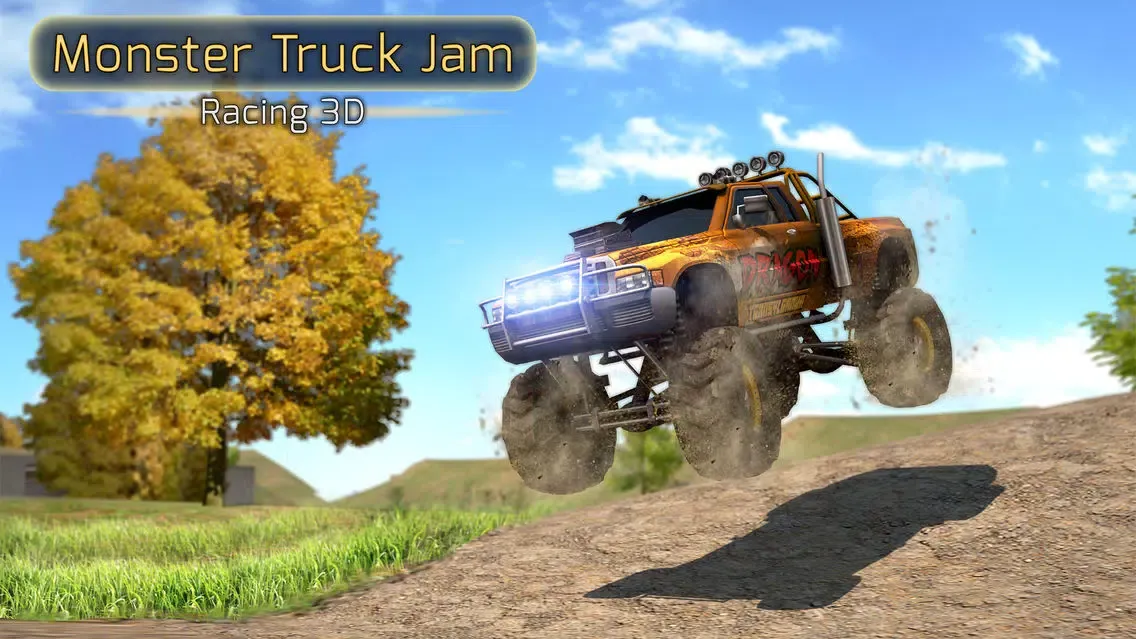 Monster Truck Jam Racing 3D - Off-road Driving Simulator Ekran Görüntüleri