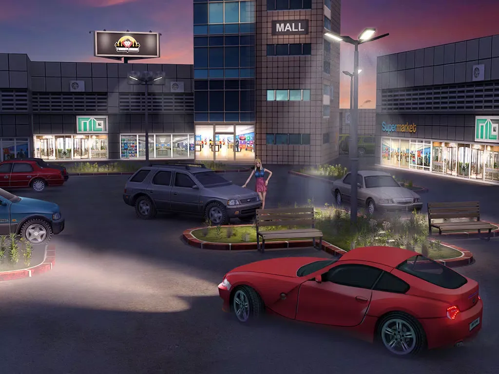 Skill 3D Parking - Mall Madness iPad  Ekran Görüntüleri