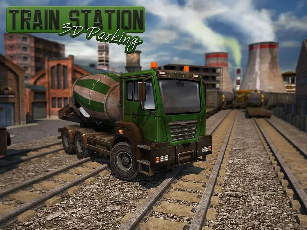تصاویر Train Station 3D Parking iPad 