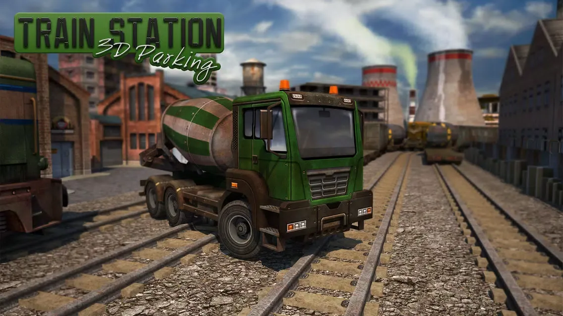 تصاویر Train Station 3D Parking