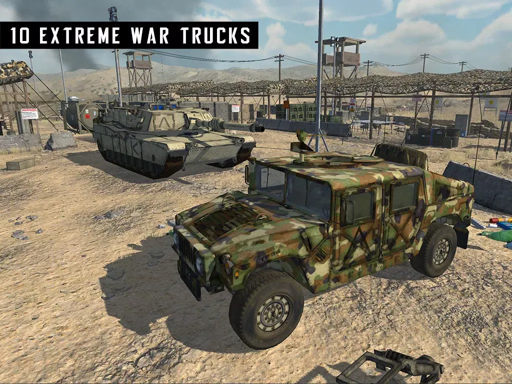 War Truck 3D Parking iPad 应用截图