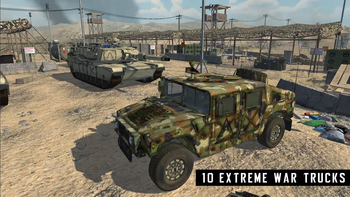 War Truck 3D Parking应用截图