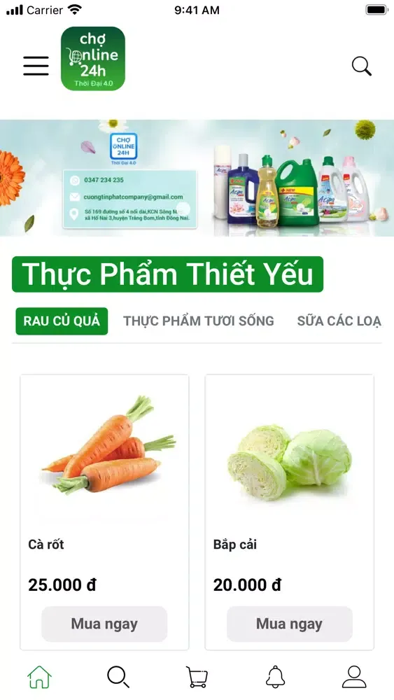 Screenshot di Chợ Online 24h