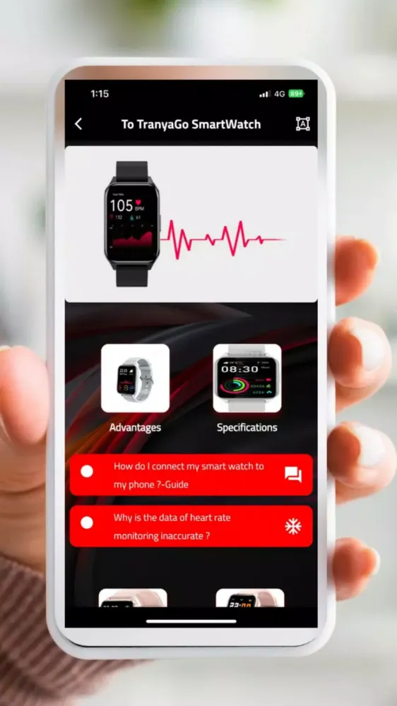 TRANYAGO SMARTWATCH-Guide应用截图