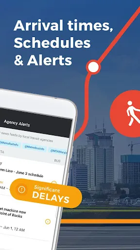 Moovit: Bus & Train Schedules应用截图