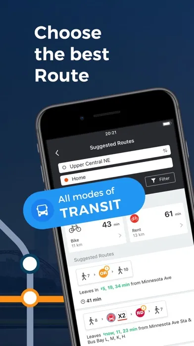 Moovit: All Transit Options Ekran Görüntüleri