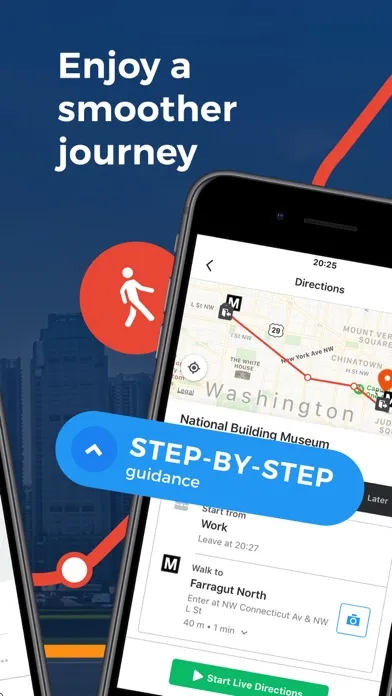 Moovit: All Transit Options Ekran Görüntüleri
