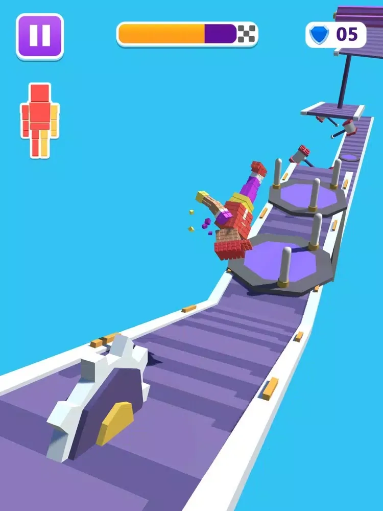 Trap Rush 3D iPad  Ekran Görüntüleri