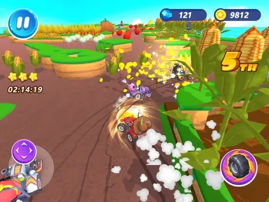 Captures d'écran de Tractor Racing:Farming Fun Run iPad 