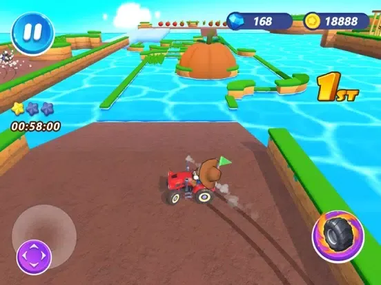 Captures d'écran de Tractor Racing:Farming Fun Run iPad 