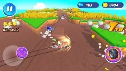 Captures d'écran de Tractor Racing:Farming Fun Run