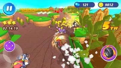 Captures d'écran de Tractor Racing:Farming Fun Run