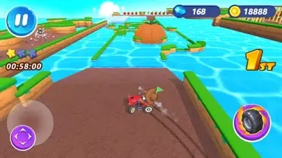 Captures d'écran de Tractor Racing:Farming Fun Run
