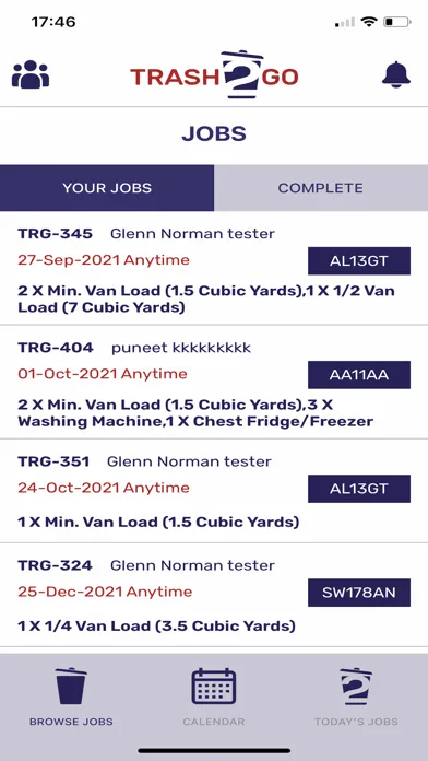 Trash2Go for Team Drivers Screenshots