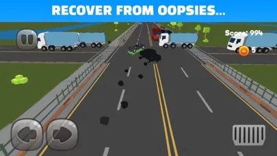Captures d'écran de Lane Swirl: Road Racing