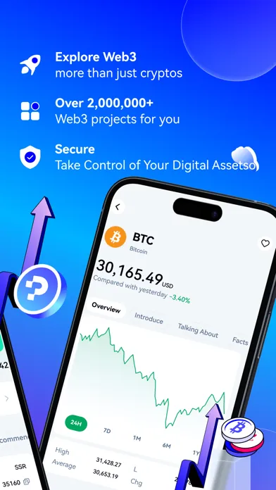 Zrzuty ekranu PumpX -All-In-One Web3 Portal