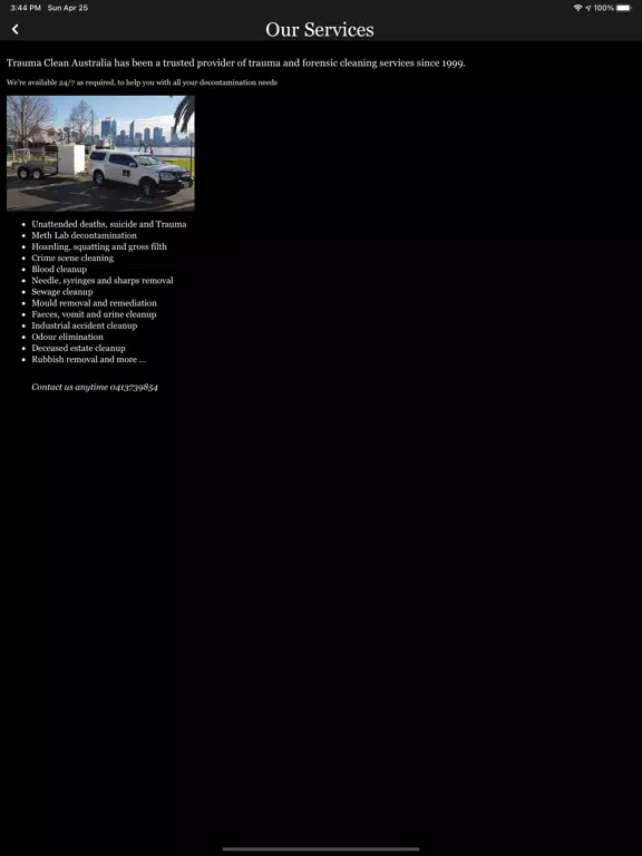 Screenshot di Trauma Clean iPad 