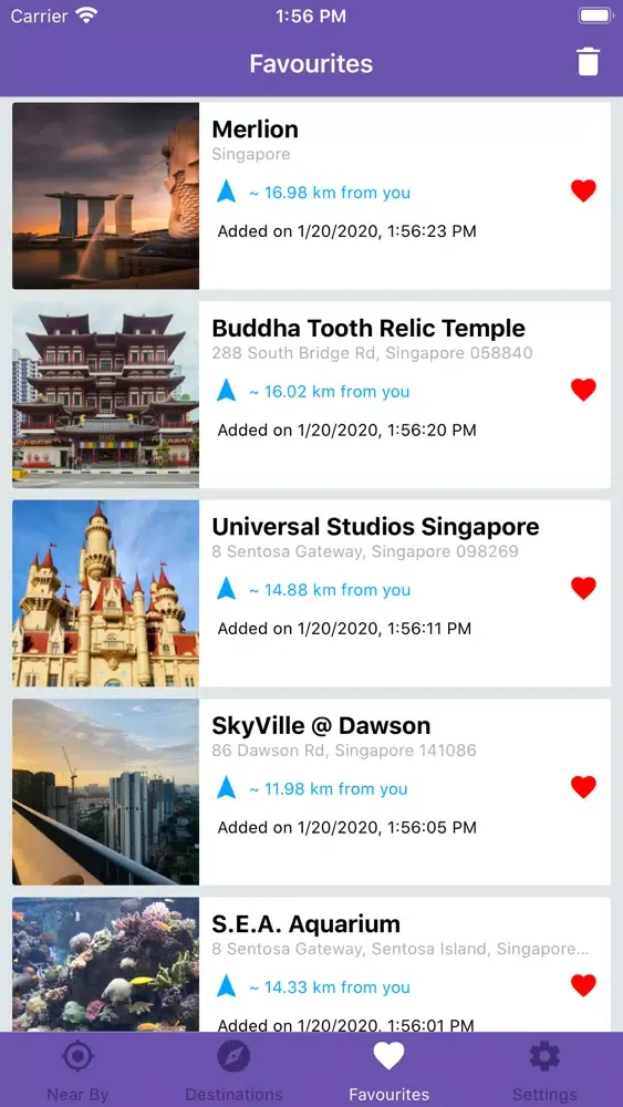 NearBy-Find attractions nearby应用截图