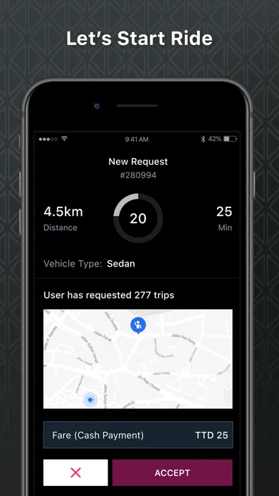 ภาพหน้าจอของ Travee Driver