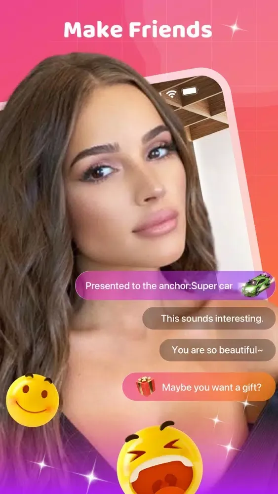 Capturas de pantalla de GoChat - 18+ live video chat