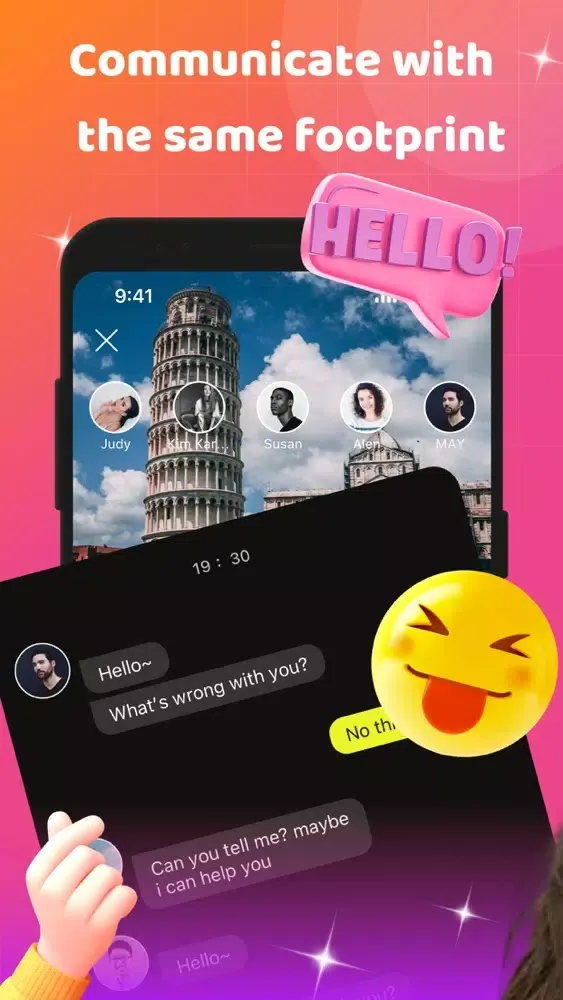 Capturas de pantalla de GoChat - 18+ live video chat