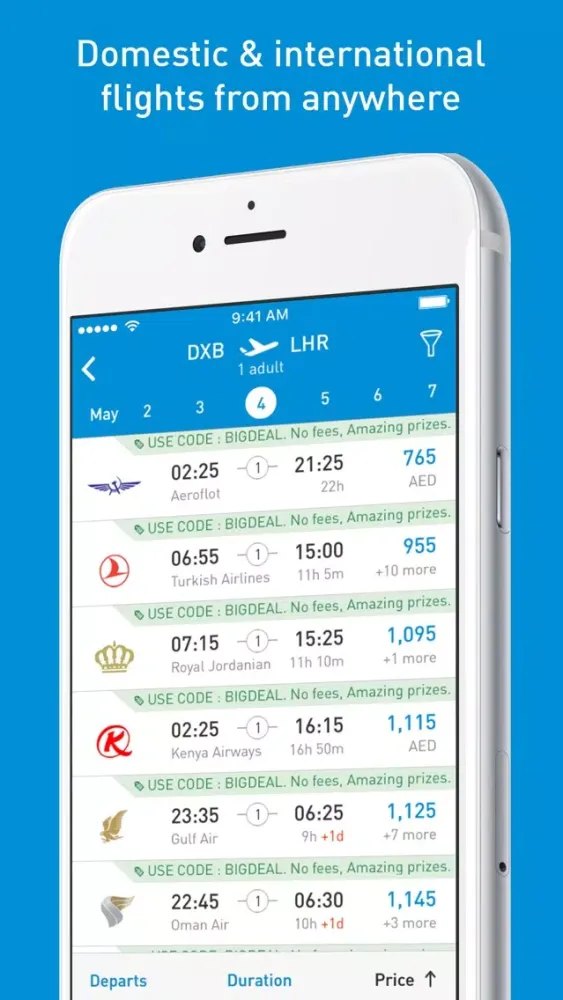 Musafir – Flights, Hotels and Holidays应用截图