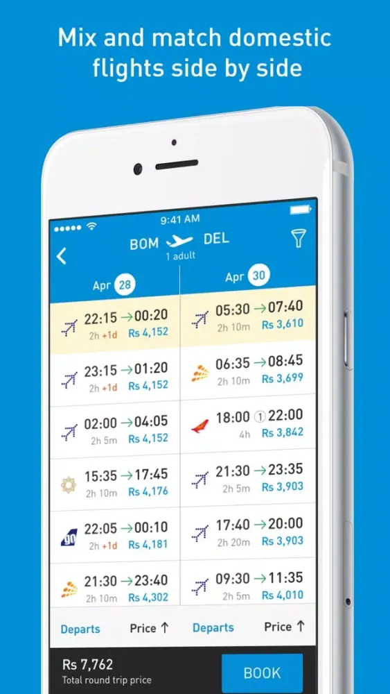 Musafir – Flights, Hotels and Holidays应用截图