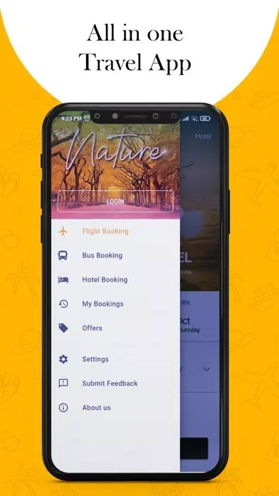 Tangkapan layar Travel Fundaa