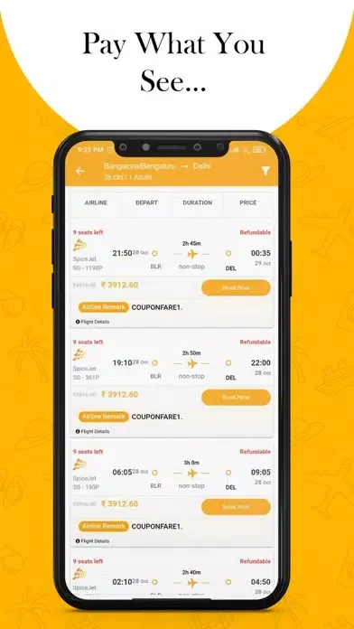 Tangkapan layar Travel Fundaa
