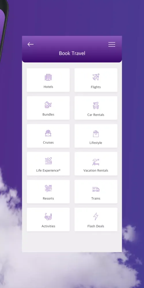 Capturas de pantalla de Travel Advantage™