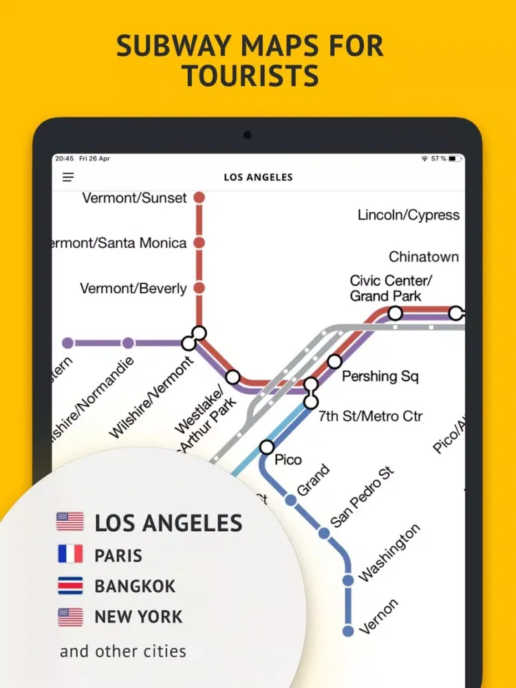 Metro Navigation: Trip Planner iPad 应用截图