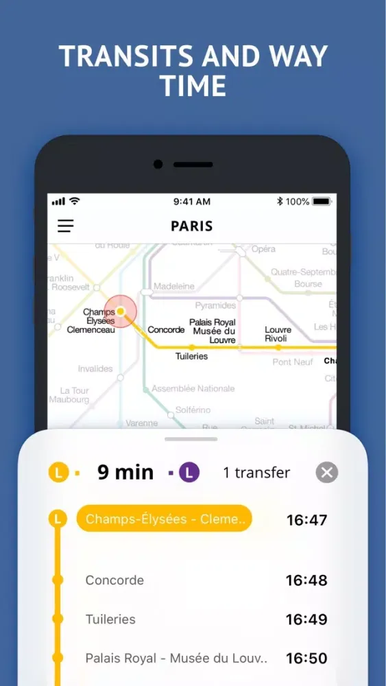 Metro Navigation: Trip Planner应用截图