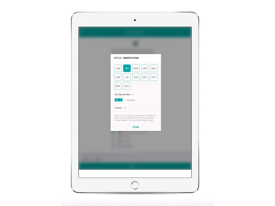 Ảnh chụp màn hình của Travel Appeal Coach iPad 