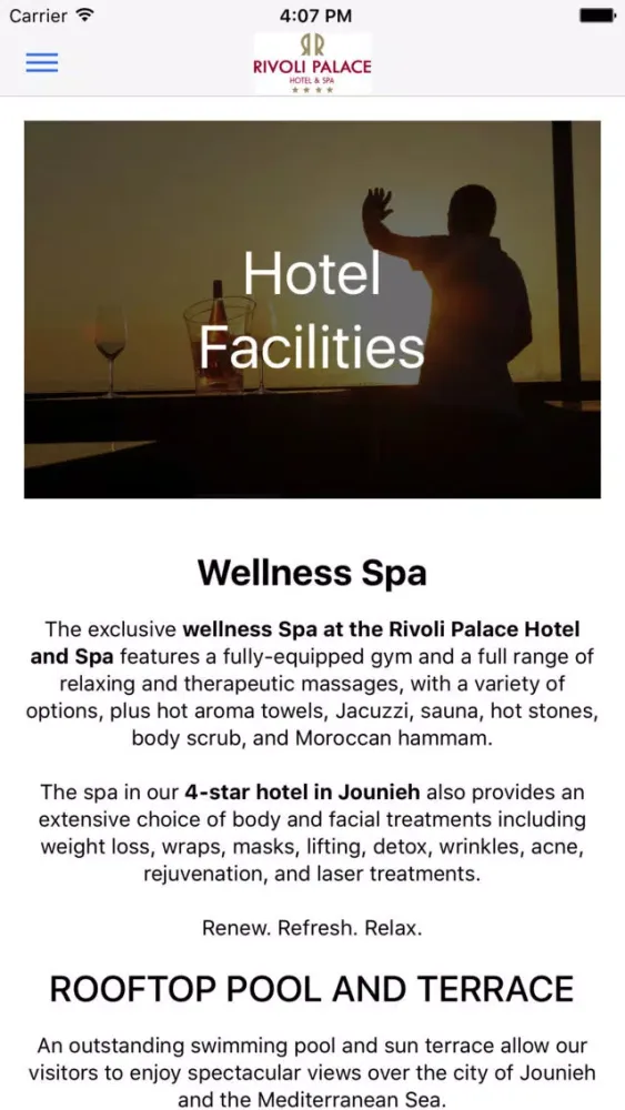 Rivoli Palace Hotel Screenshots