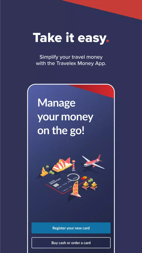 Captures d'écran de Travelex: Travel Money Card