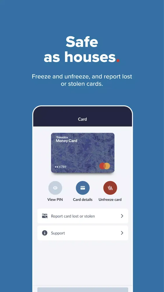 Captures d'écran de Travelex: Travel Money Card