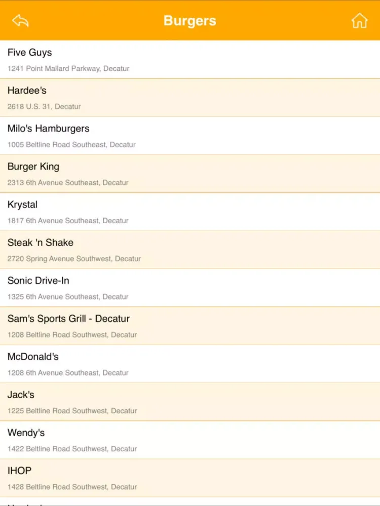 Best App for Five Guys Burgers iPad  Ekran Görüntüleri