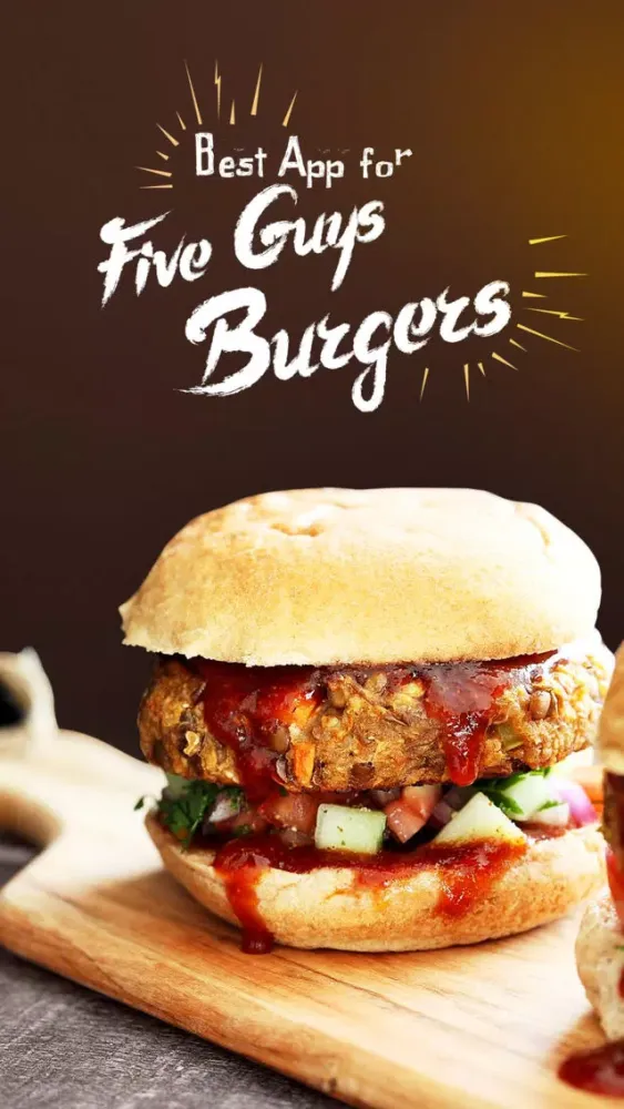 Best App for Five Guys Burgers Ekran Görüntüleri