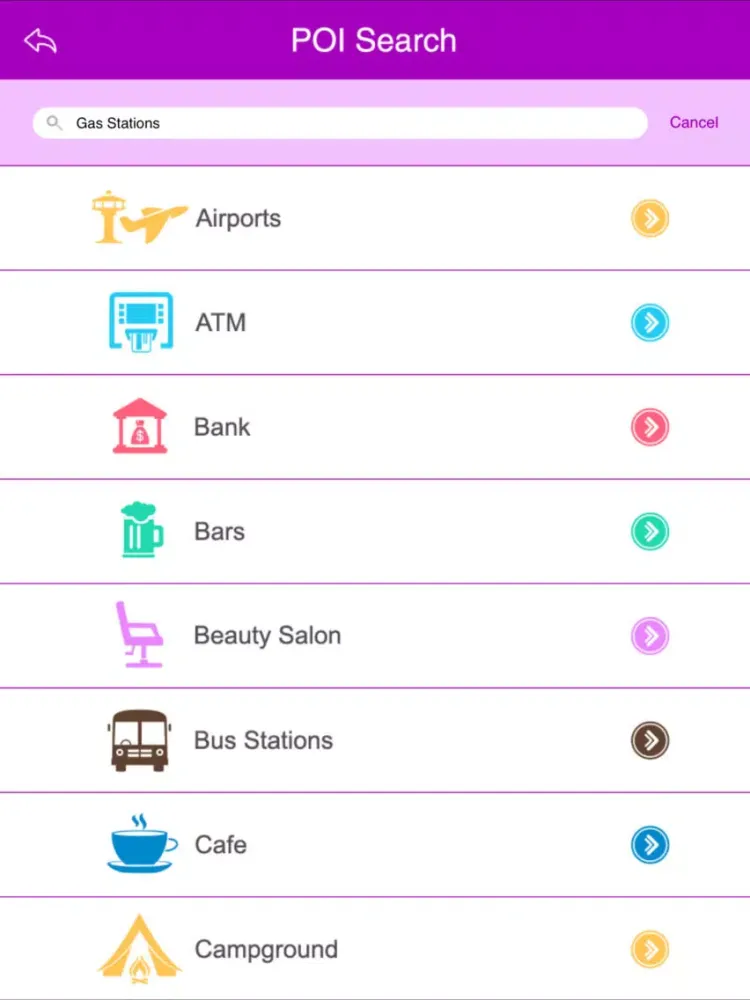 Tangkapan skrin Best App for USA Gas Stations iPad 