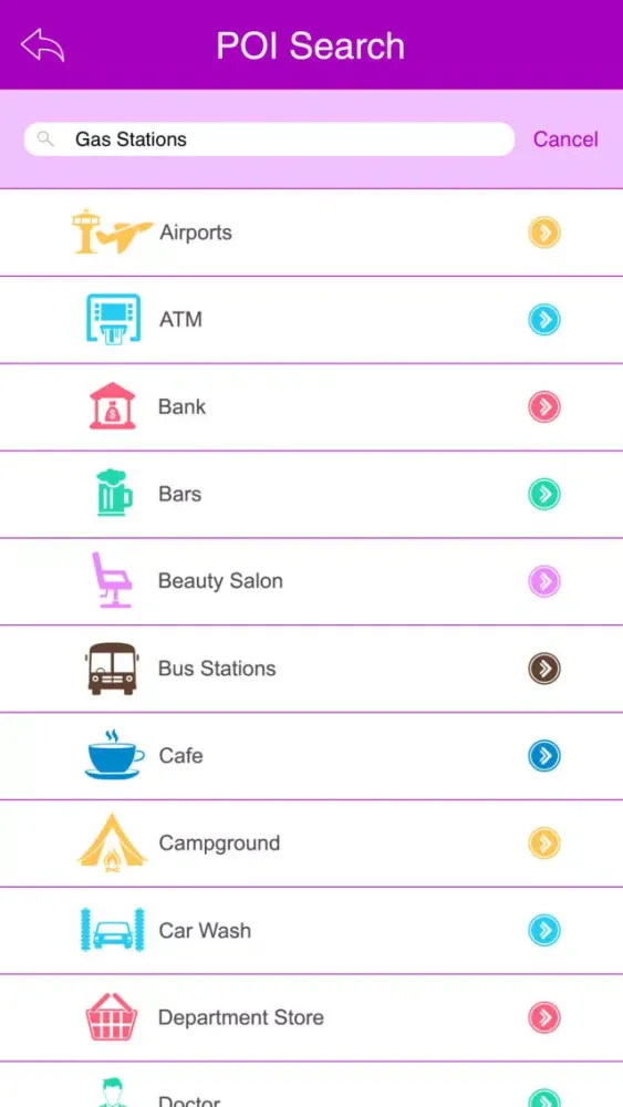 Tangkapan skrin Best App for USA Gas Stations